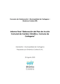 Plan de Acción Comunal de Cambio Climático de Cartagena