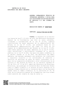 Lineamientos para evaluación Integridad Ambiental y Social
