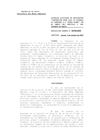 Autorización Actividad Caldera Biomasa IANS