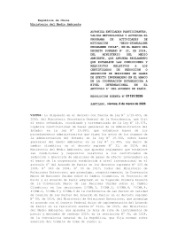 Autorización Programa BESS CIP