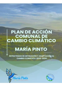 María Pinto Plan de Acción Comunal de Cambio Climático