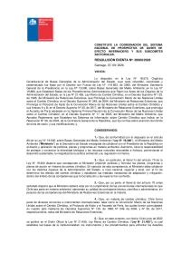 Consituye coordinación y subcomités SNP