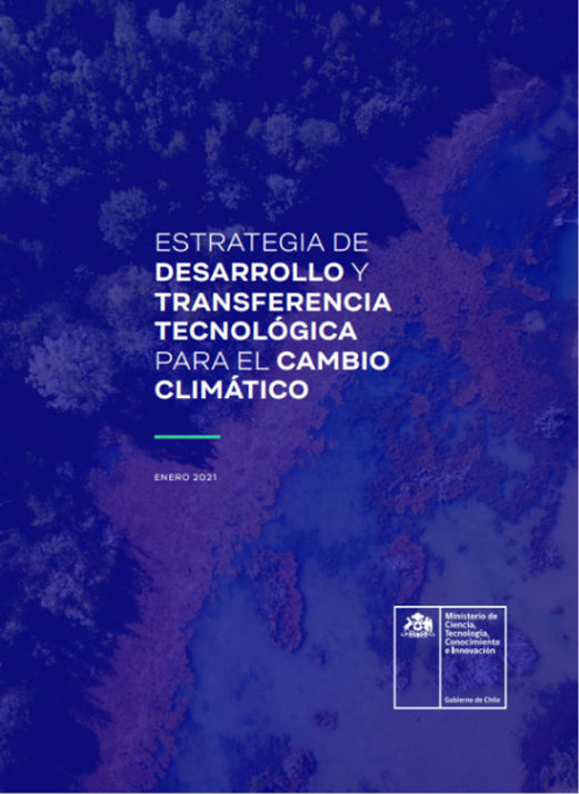 Portada de Estrategia de desarrollo y transferencia tecnológica para el cambio climático
